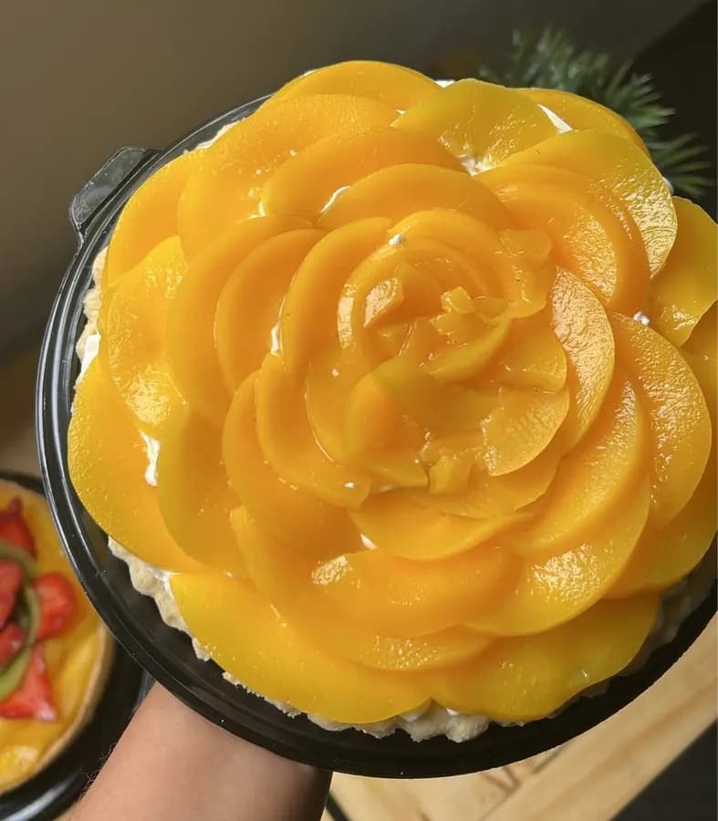 Tarta de durazno
